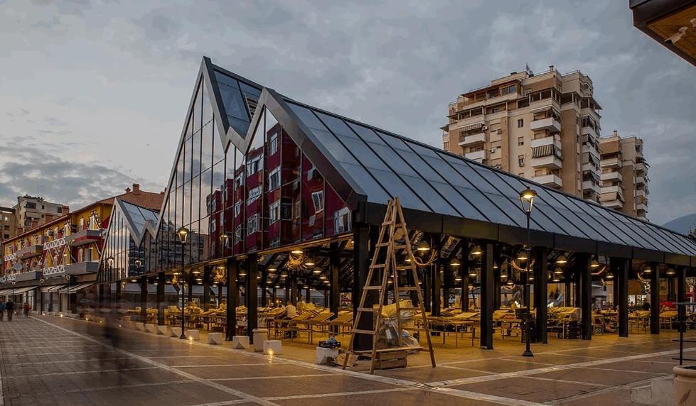Ferienwohnung Pazari_Ri_Studio Tirana Exterior foto